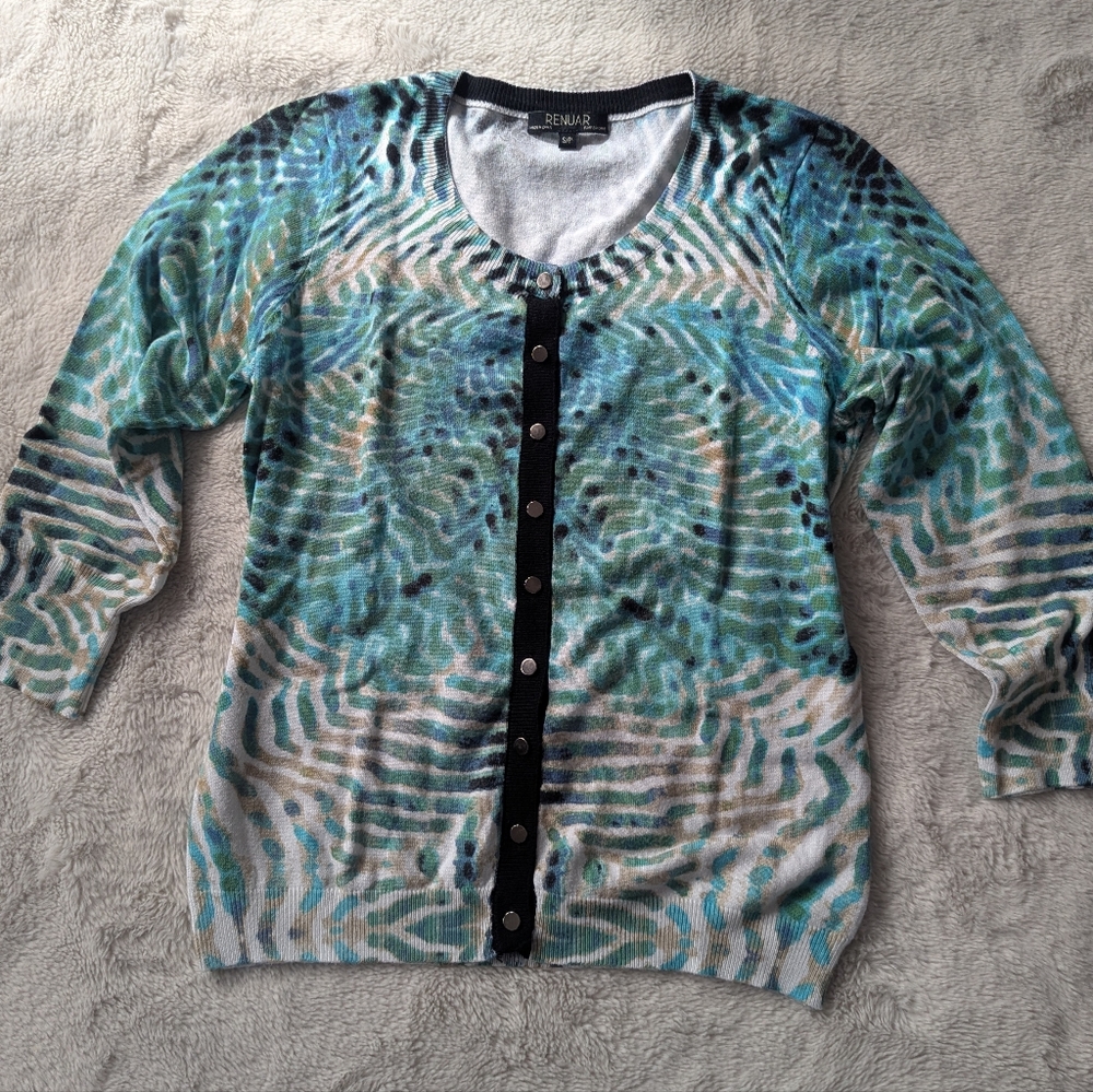 *2 For $30* Renuar Button Front Cardigan